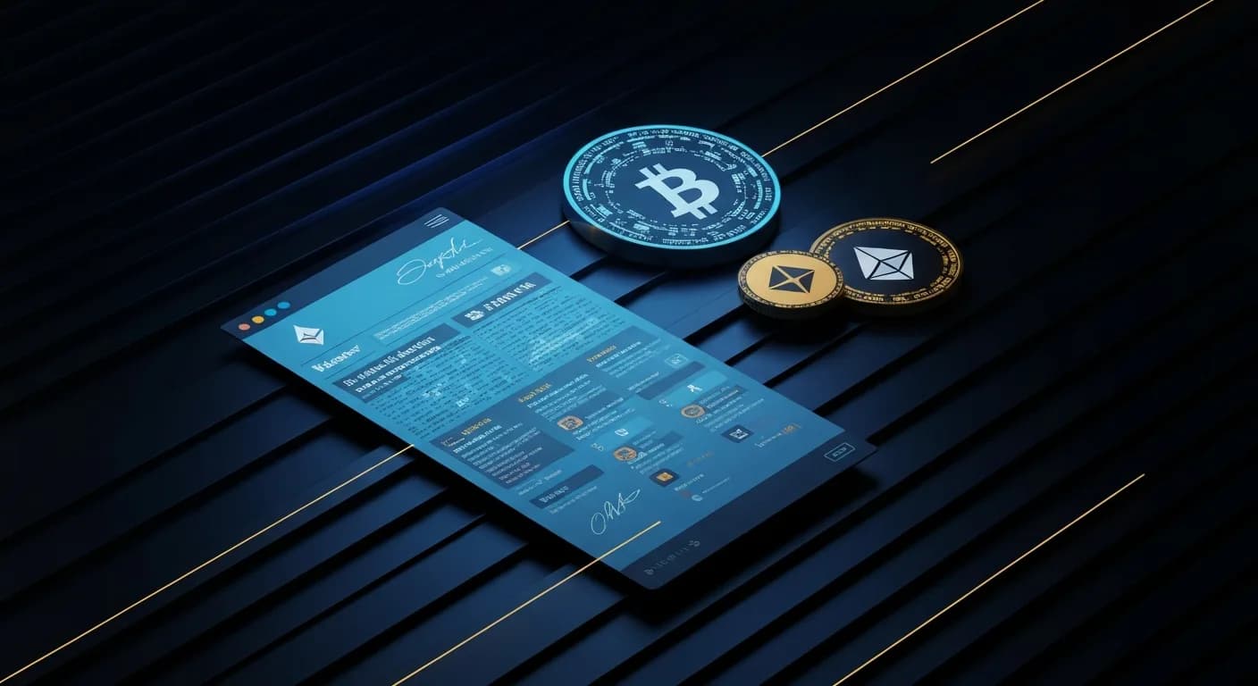 AI-generated editorial illustration for Australian watchdog suspends Cryptolink, forcing 96 ATMs offline