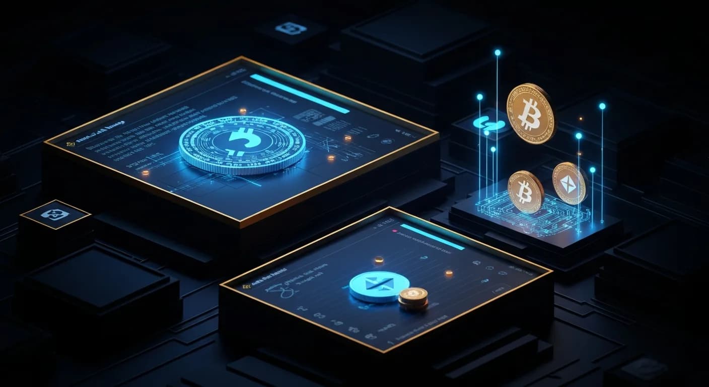 AI-generated editorial illustration for Binance Affiliates Sue Redot