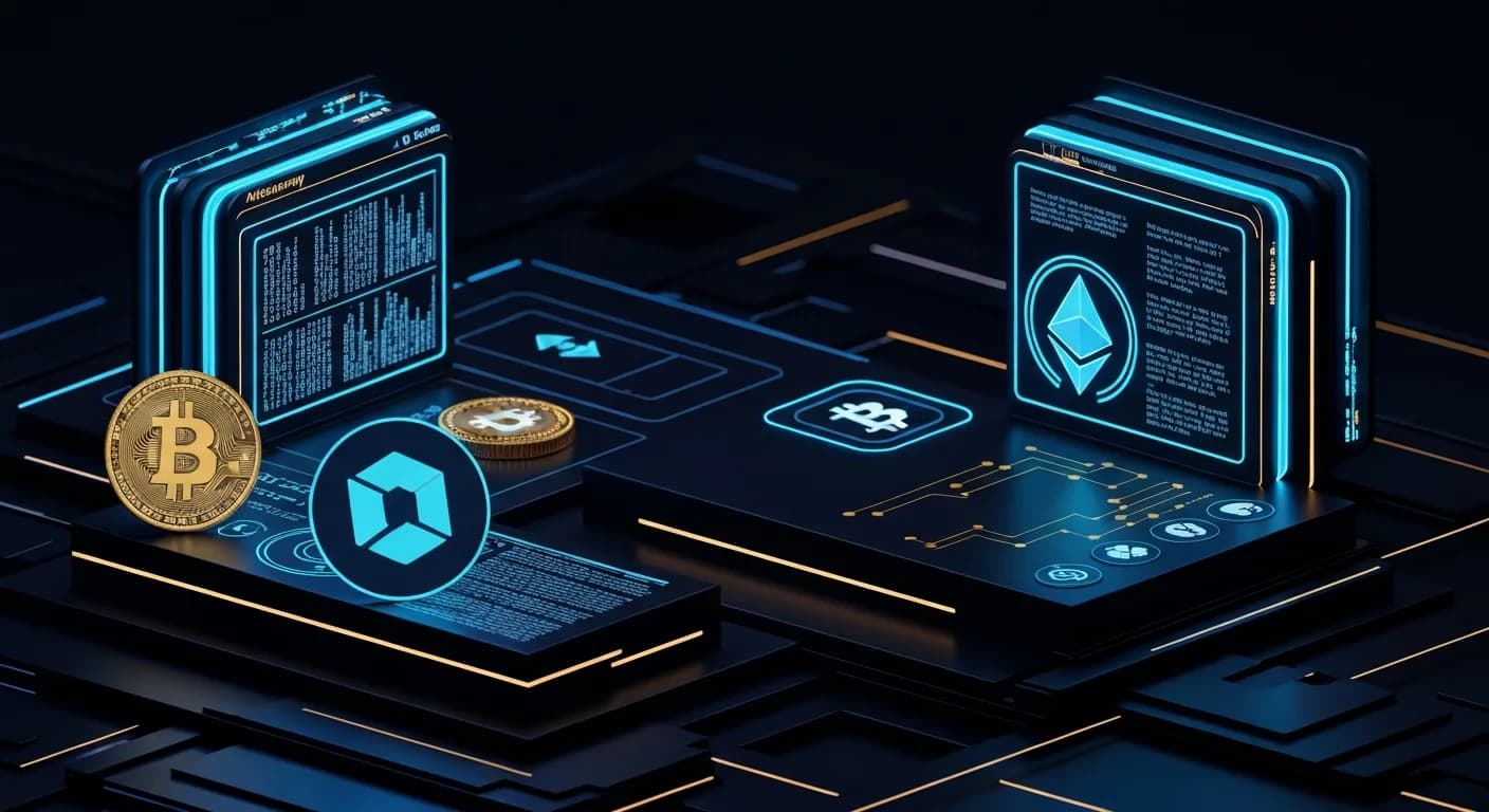 AI-generated editorial illustration for Bitcoin firms ask AI labs for same tools attackers already have