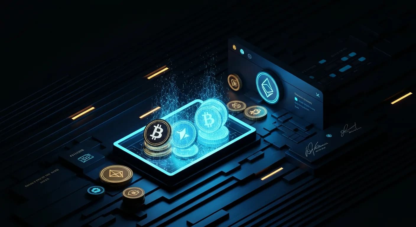 AI-generated editorial illustration for Bitcoin’s calm is back and so is the setup for a volatility explosion