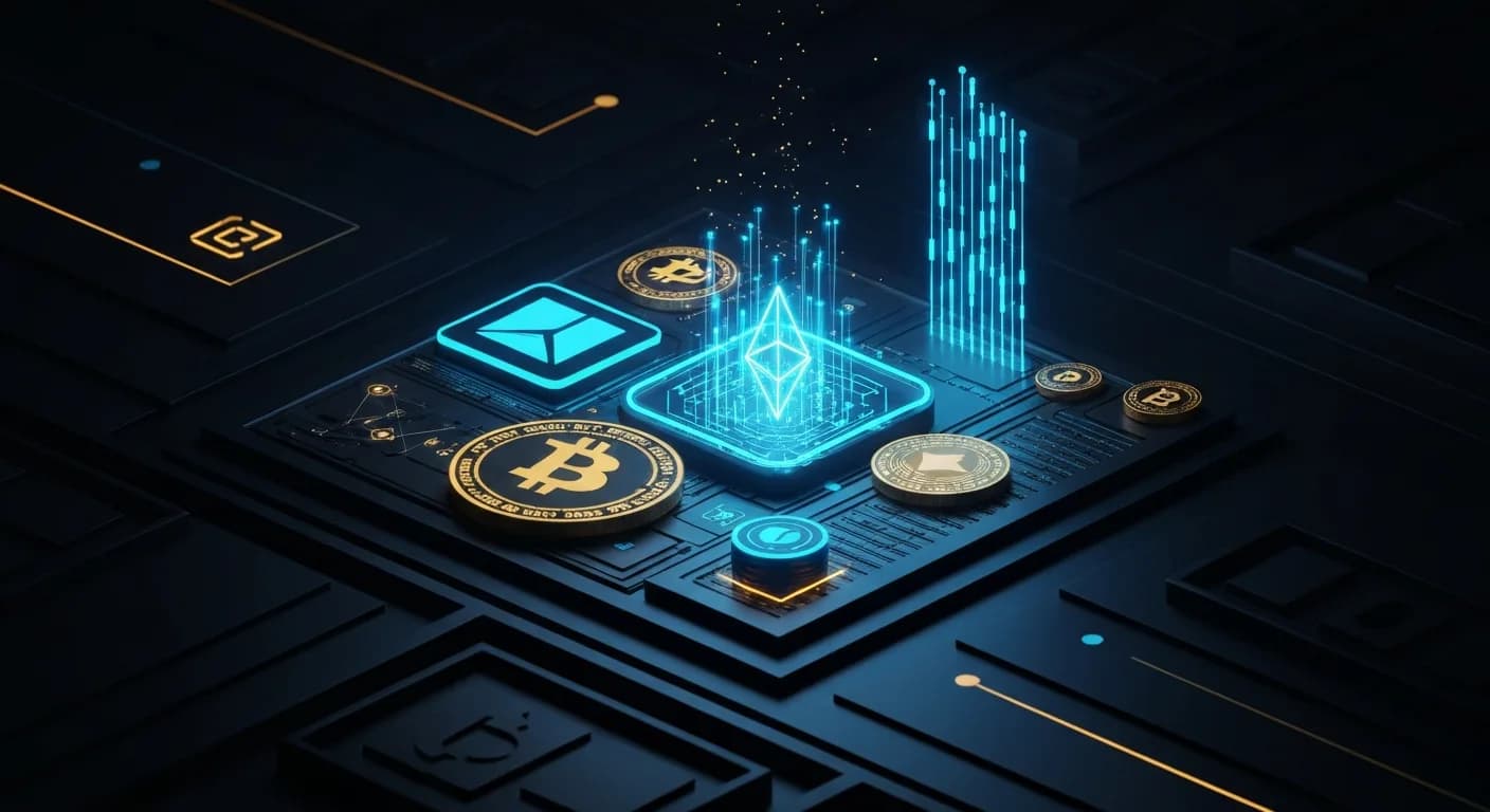 AI-generated editorial illustration for Bitdeer increased Bitcoin mining output by nearly fivefold in Q2
