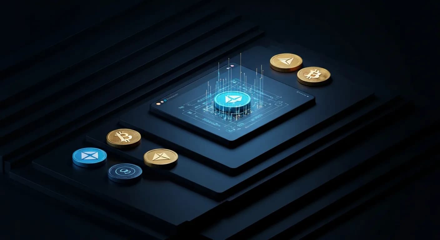 AI-generated editorial illustration for BlackRock Canada Debuts Equity ETF With 3% Bitcoin