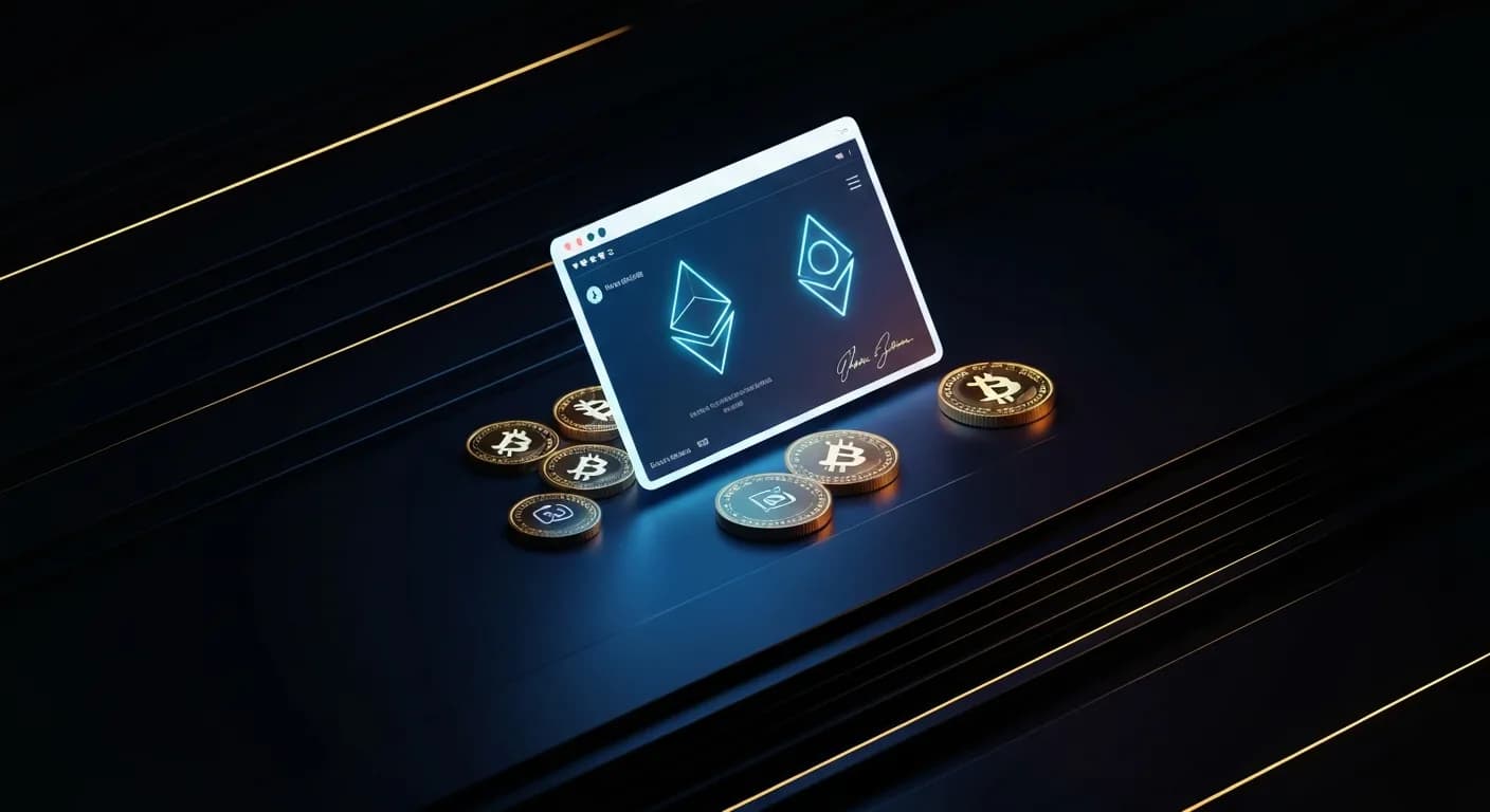 AI-generated editorial illustration for Students want crypto classes but learn on social media: OKX survey