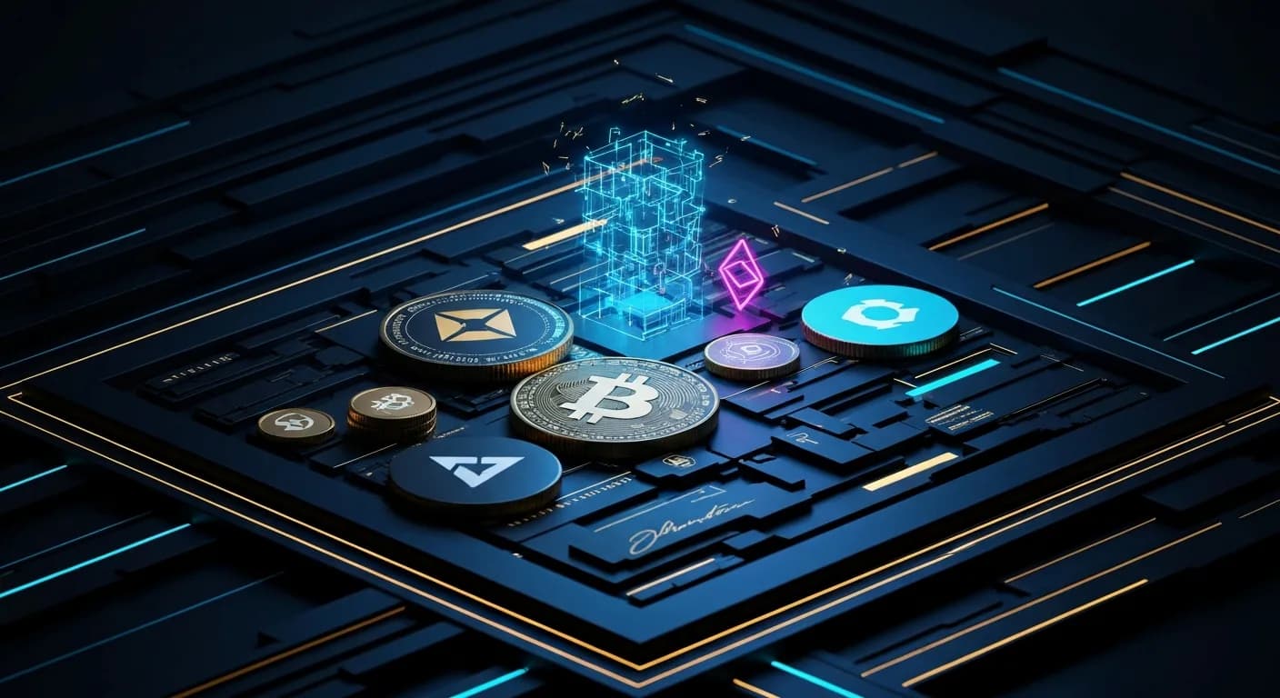 AI-generated editorial illustration for Chainalysis sues US over $95M ICE contract with TRM Labs