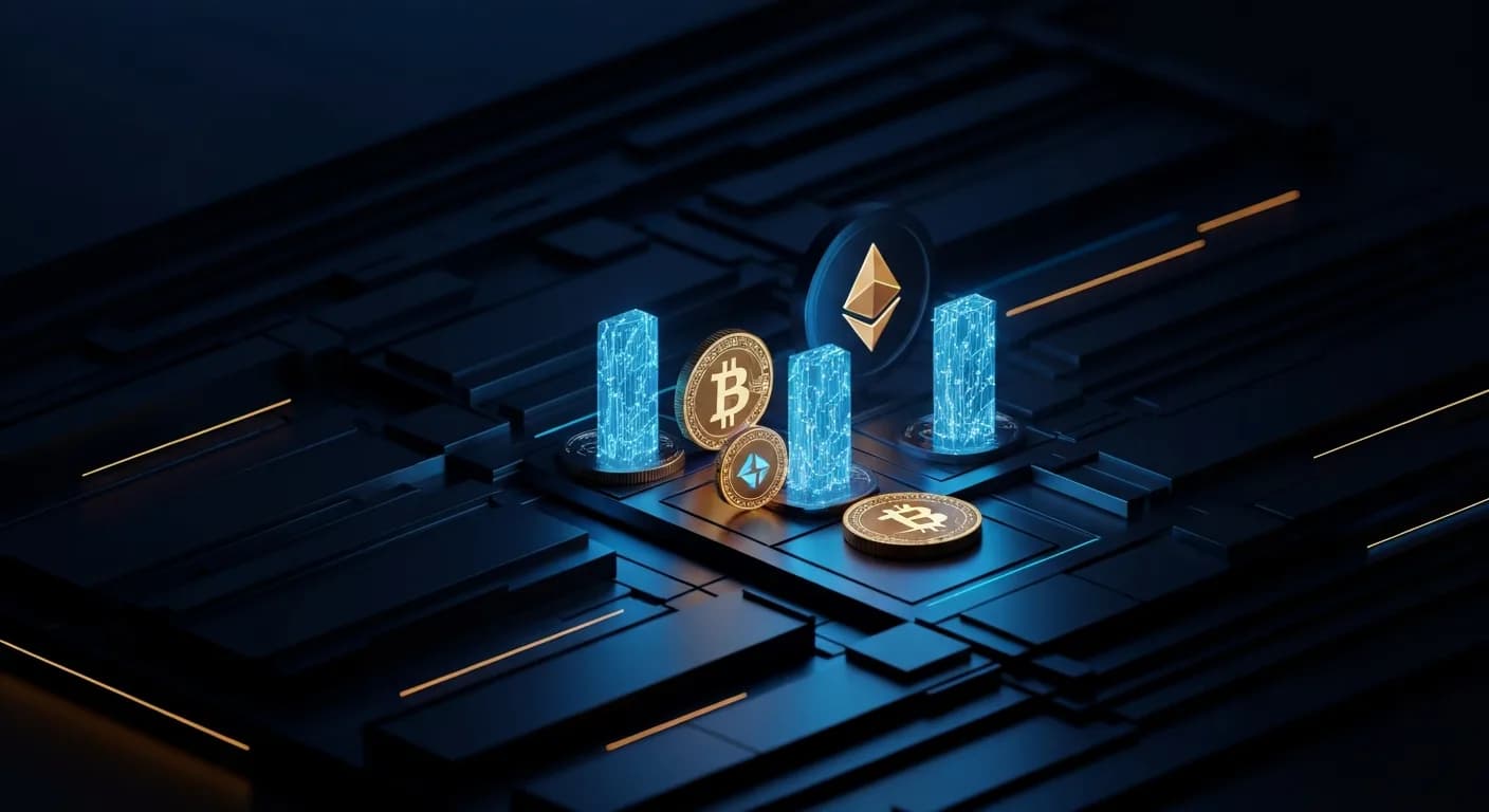 AI-generated editorial illustration for Controversial Bitcoin fork BIP-110 mines two blocks, then stops