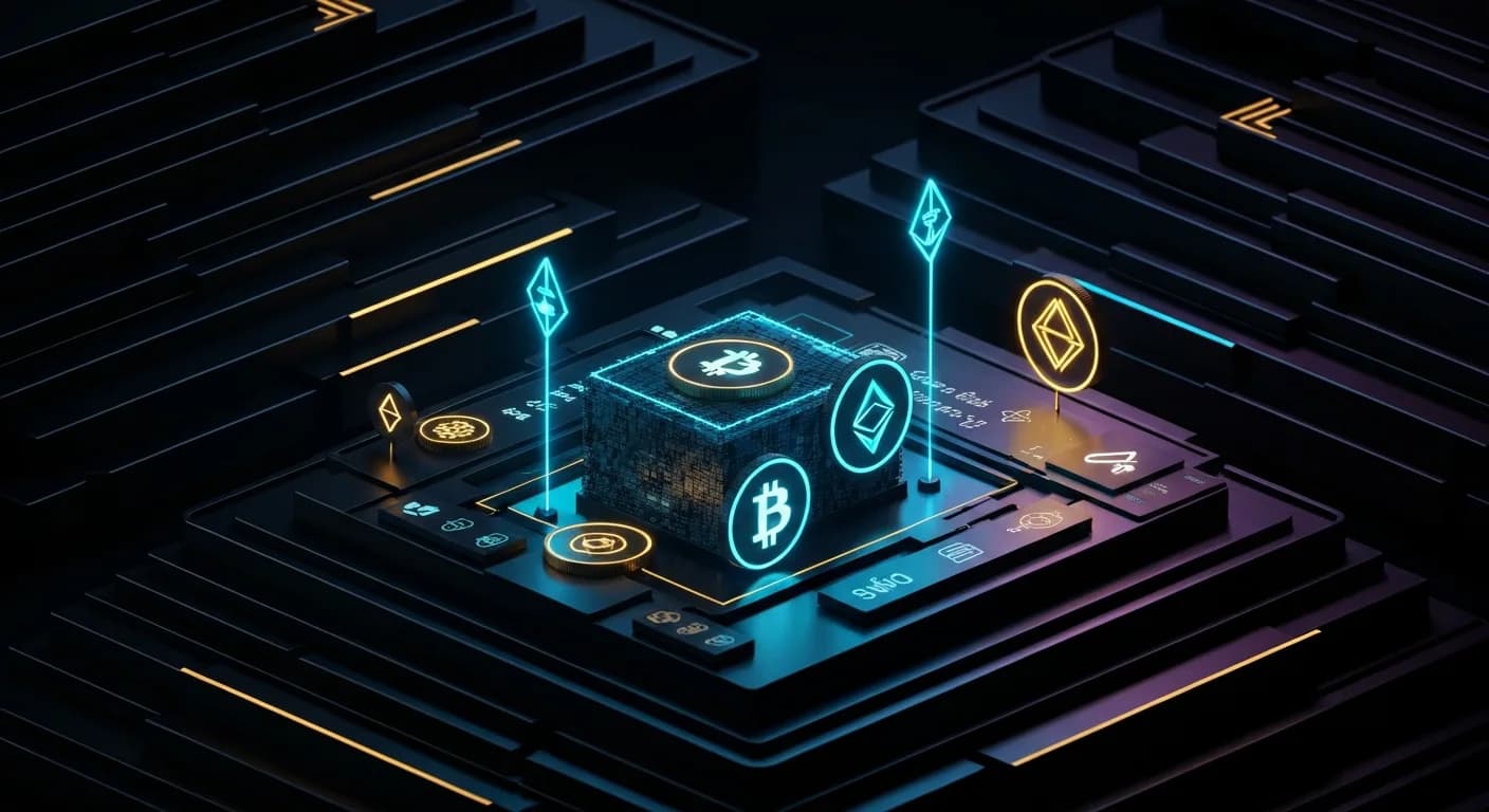 AI-generated editorial illustration for Crypto faces 3 barriers to next bull run, STS Digital CEO says