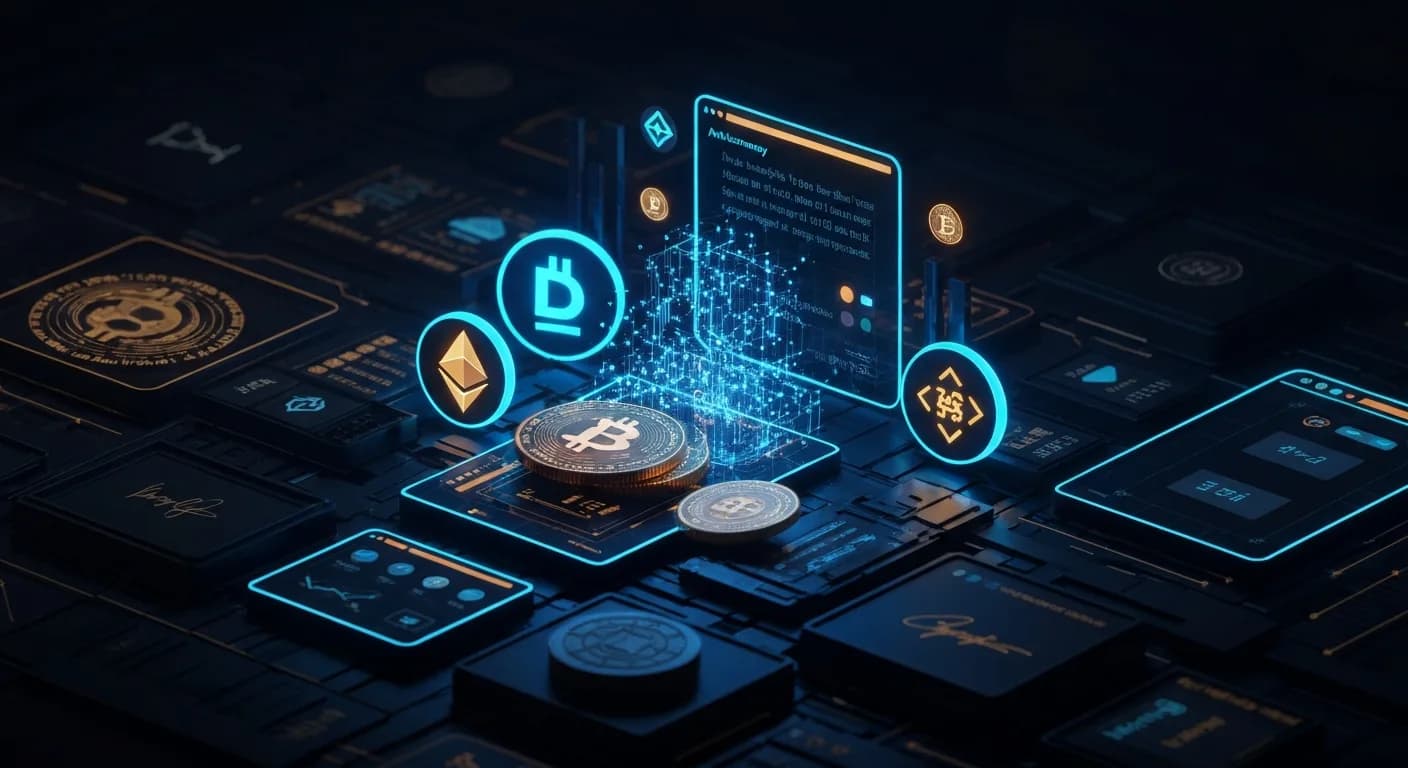 AI-generated editorial illustration for Crypto Long & Short: