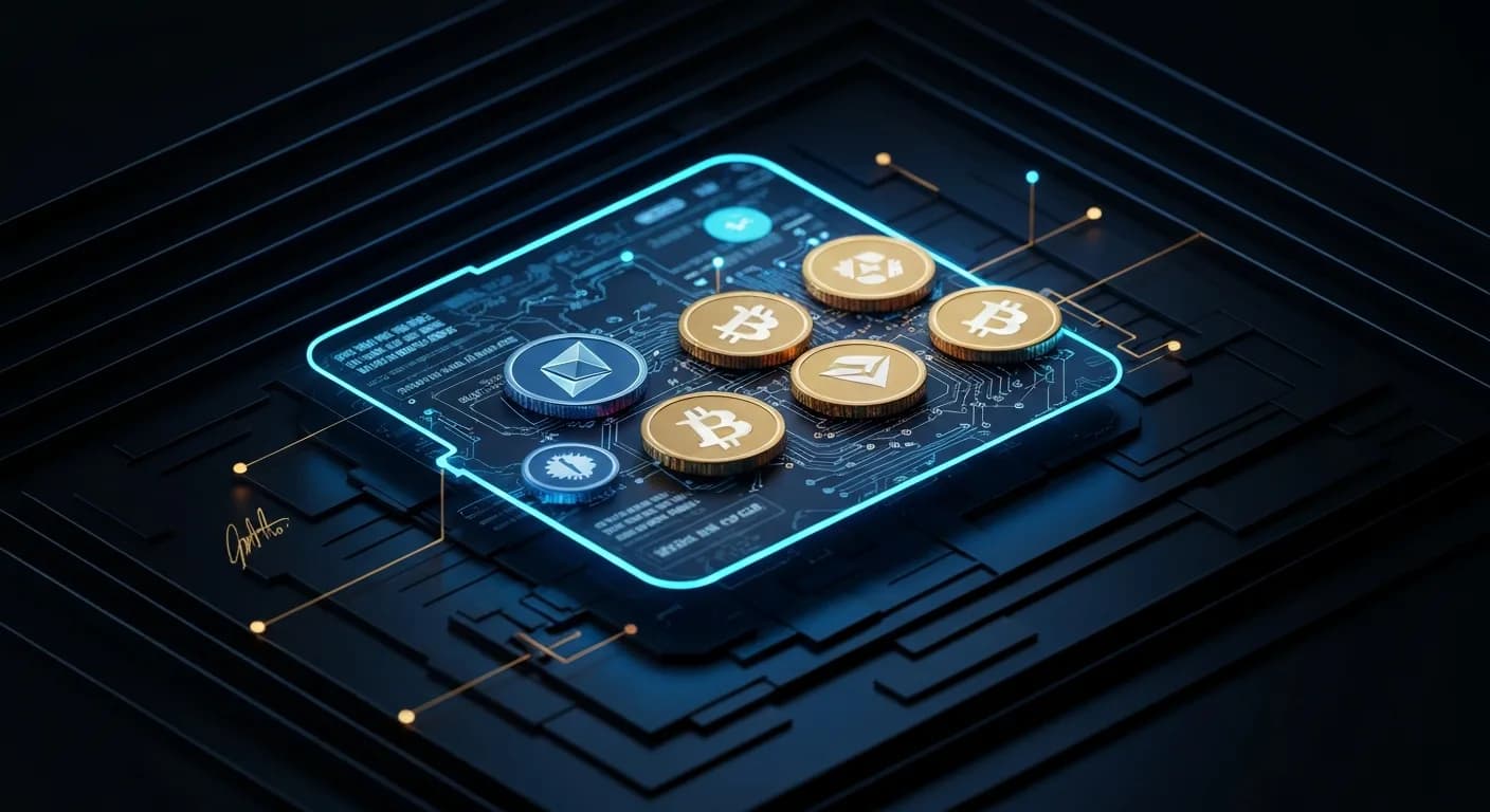 AI-generated editorial illustration for Crypto PAC pours $1M into Michigan Democratic primary race