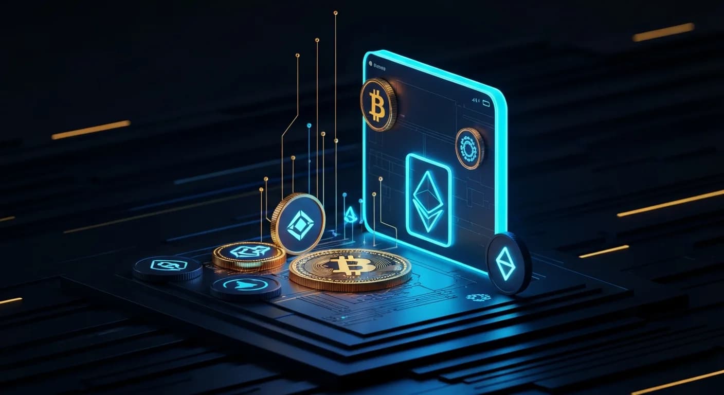 AI-generated editorial illustration for Crypto payments barely register among euro area merchants, ECB finds