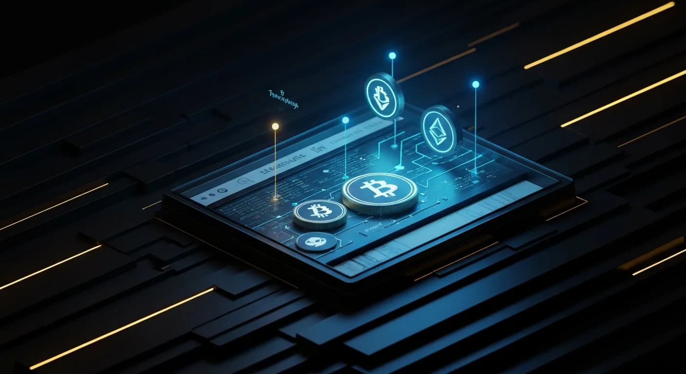 AI-generated editorial illustration for Gemini posts $108M Q2 net loss despite 37% revenue growth
