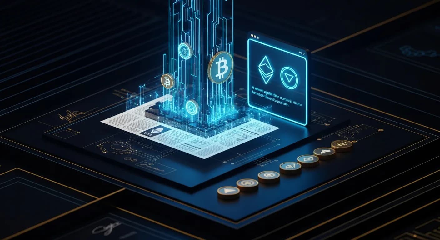 AI-generated editorial illustration for Kenya moves 30 million academic credentials onto Avalanche blockchain
