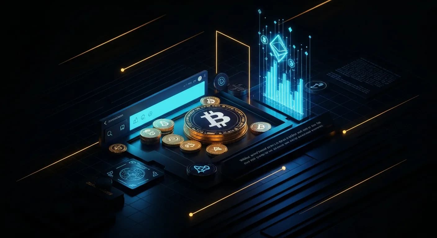 AI-generated editorial illustration for MoneyGram expands on Solana with global crypto-to-cash service