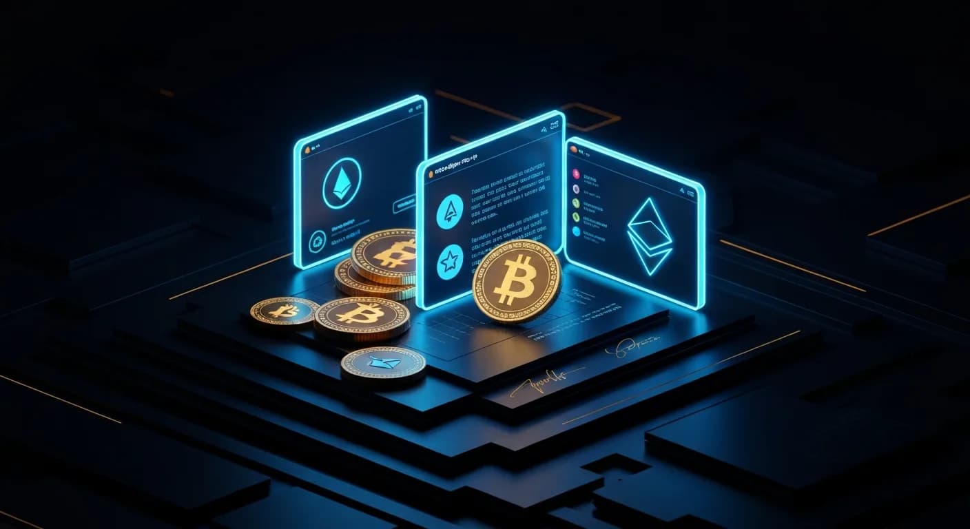 AI-generated editorial illustration for Morgan Stanley’s BlackRock Bitcoin ETF Holdings Rise 23% in Q2