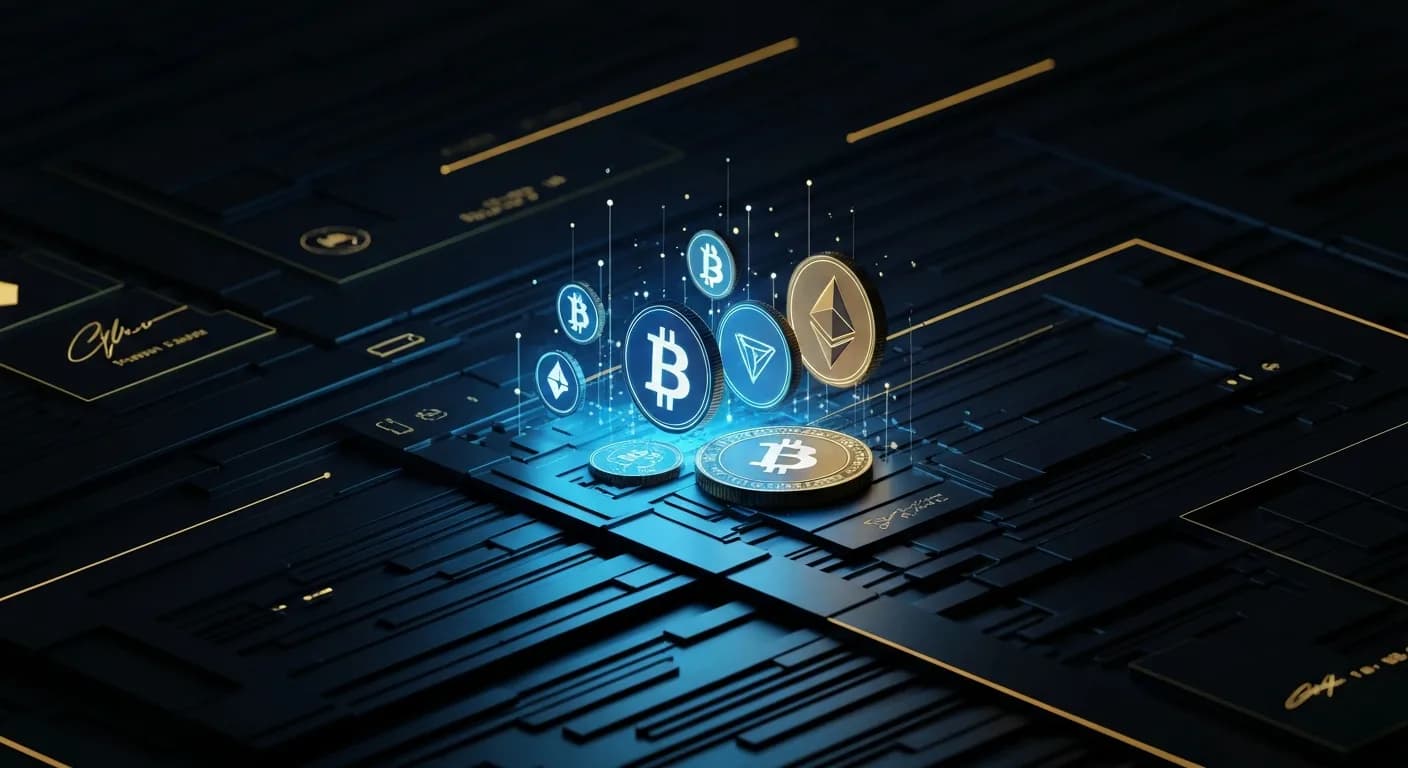 AI-generated editorial illustration for Myanmar parliament passes crypto scam bill with penalties up to life