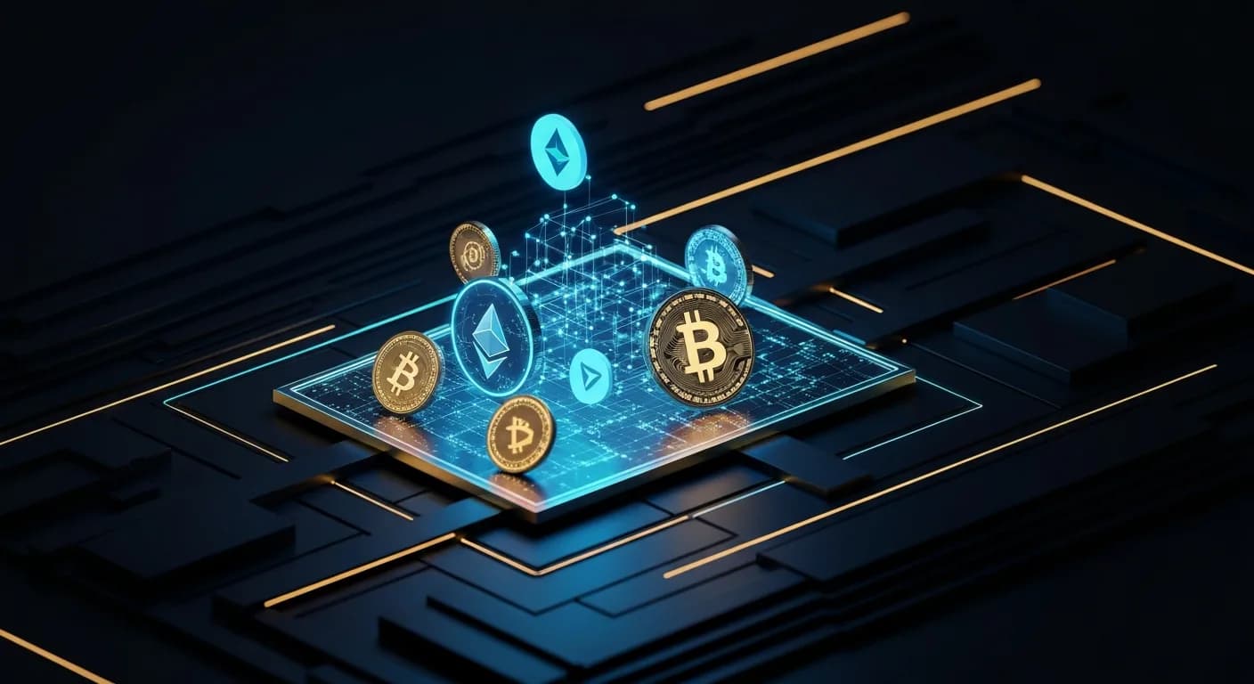 AI-generated editorial illustration for 77% of Americans see crypto in retirement plans as risky: Survey