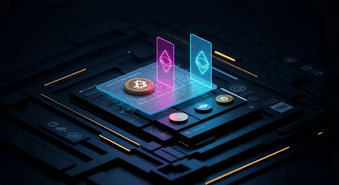 AI-generated editorial illustration for Russian president signs crypto law, core rules take effect in 2026
