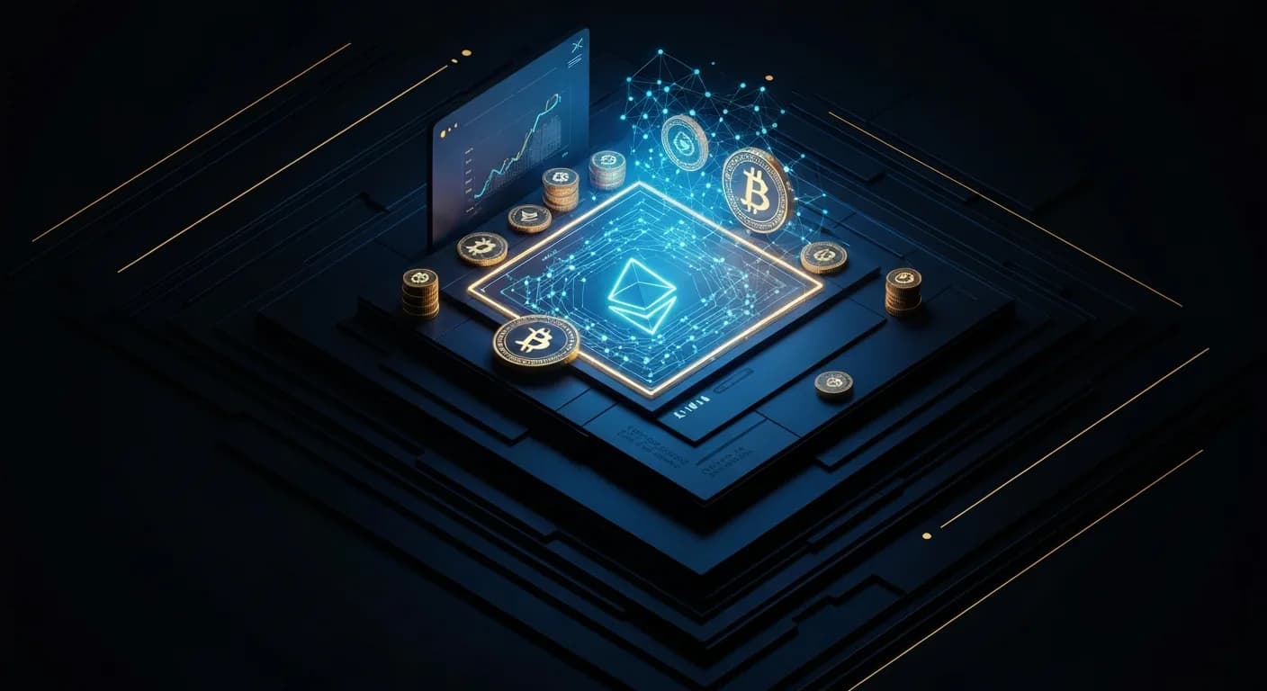 AI-generated editorial illustration for Tether signs tokenization deal with Nairobi Securities Exchange