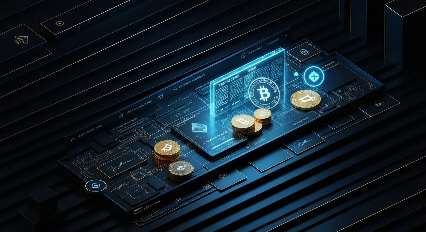 AI-generated editorial illustration for The 'long bitcoin, short the bankers' era is officially over as Trad
