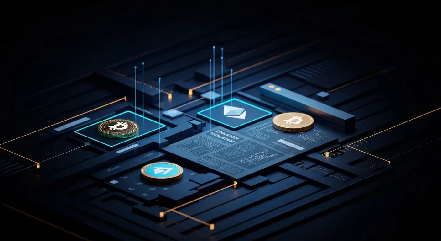 AI-generated editorial illustration for The SEC meeting that wasn't: State of Crypto