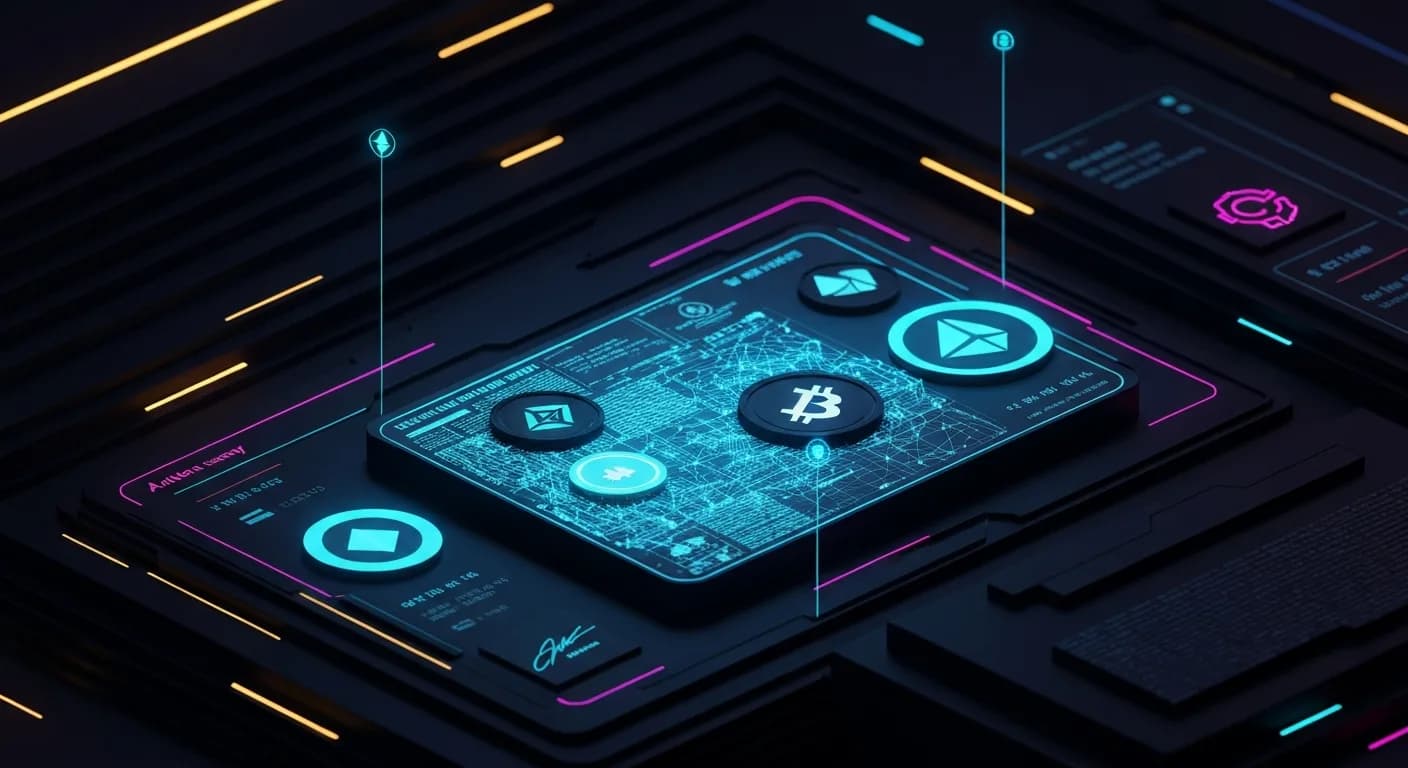 AI-generated editorial illustration for Tokenized stock holders more than double as monthly volume surges
