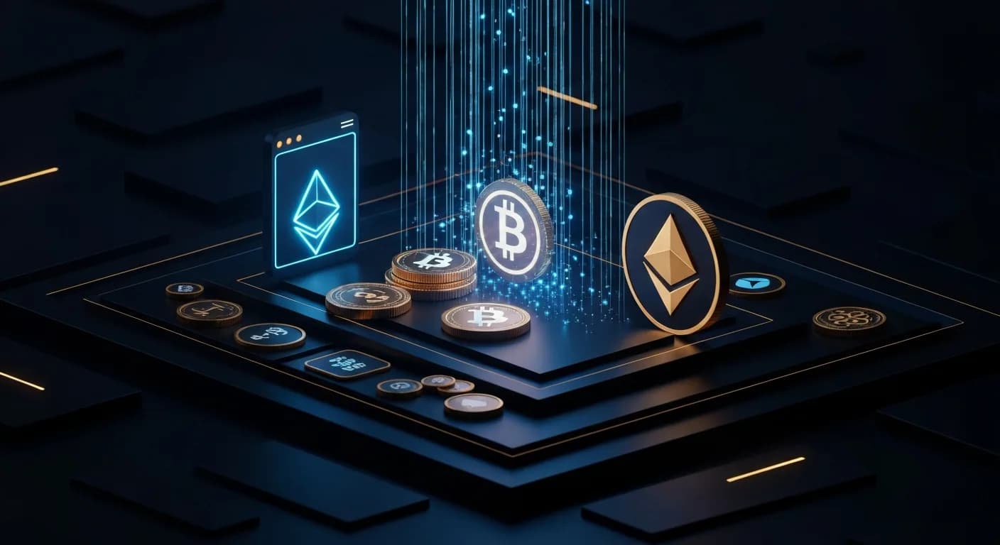 AI-generated editorial illustration for Yen stablecoin issuer JPYC’s Series B reaches $38M