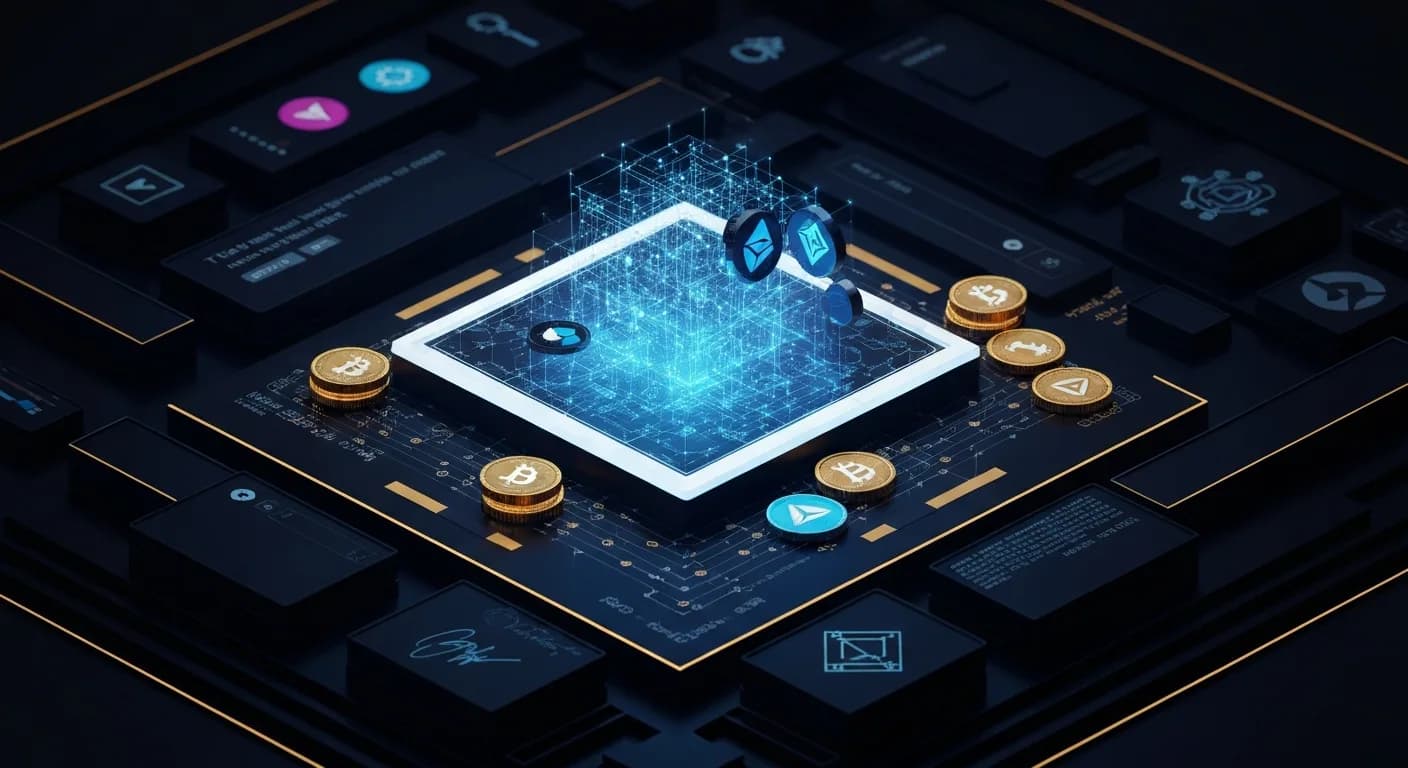 AI-generated editorial illustration for GnosisDAO approves Gnosis Chain for Ethereum Economic Zone