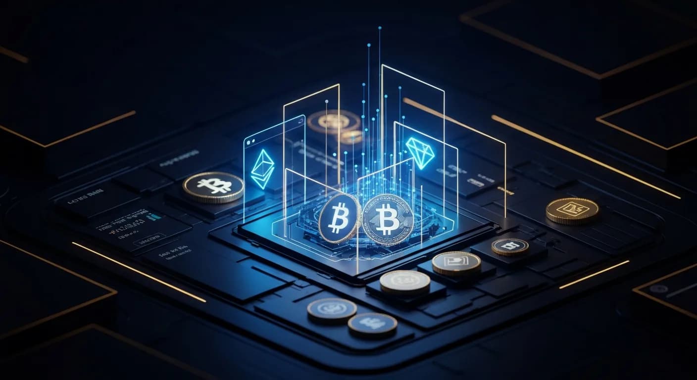 AI-generated editorial illustration for 'Anything remotely dovish' from Fed could be good for bitcoin, says analyst