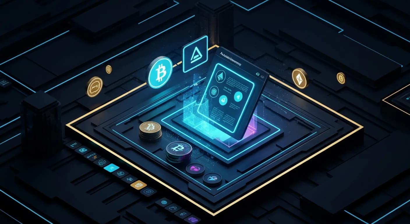 AI-generated editorial illustration for Augustus raises $180 million to build a clearing bank for the AI and stablecoin era