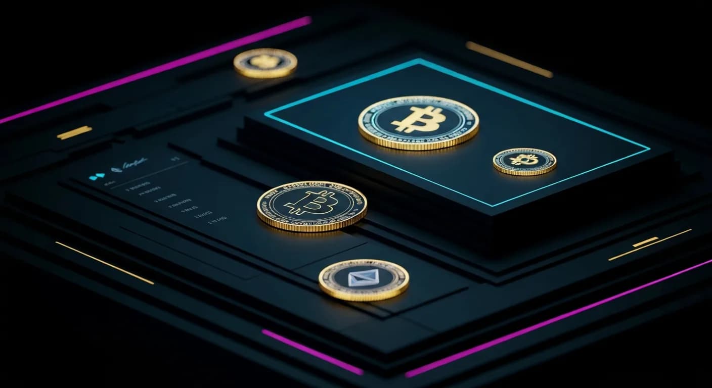 AI-generated editorial illustration for Ballooning U.S. debt sends investors to bitcoin, gold to shelter from dollar devaluation
