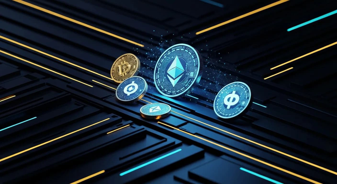 AI-generated editorial illustration for Bernstein raises Robinhood price target, cites tokenization and prediction marketsThe brokerage’s blockchain strategy, including tokenized equities and its Arbitrum-based Robinhood Chain, could reduce its reliance on traditional crypto trading, analysts said.