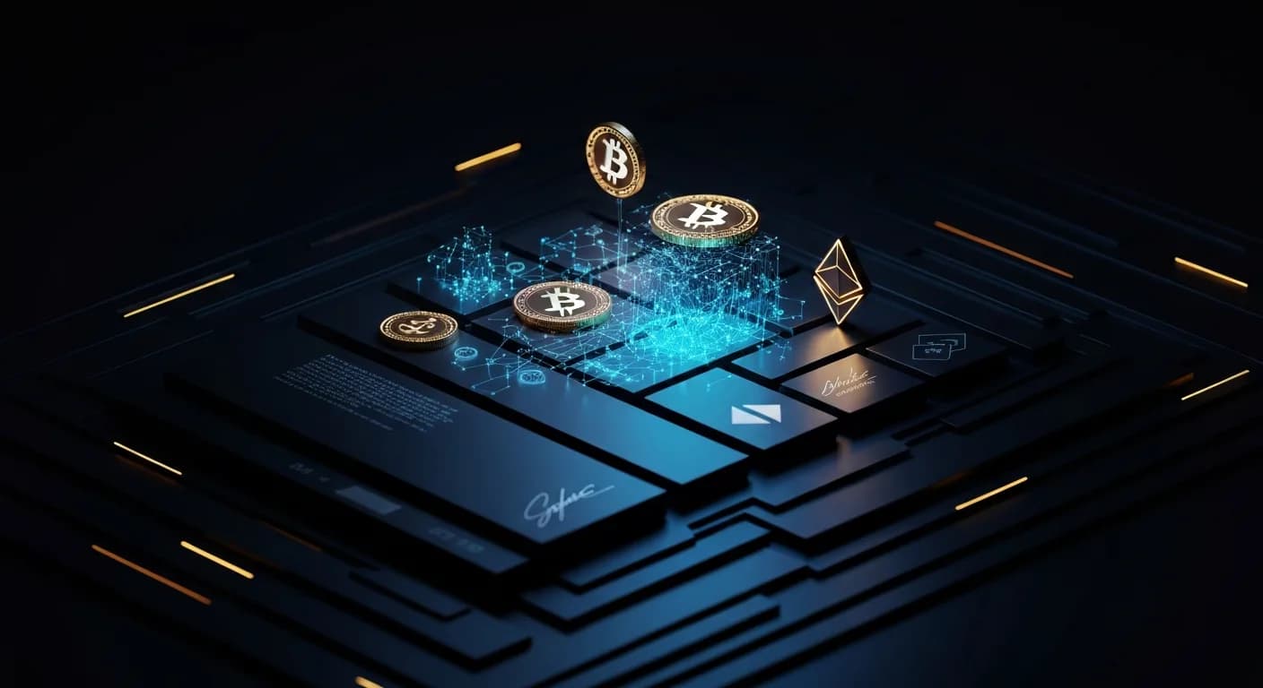 AI-generated editorial illustration for Binance opens crypto trading to AI agents with user-set controls