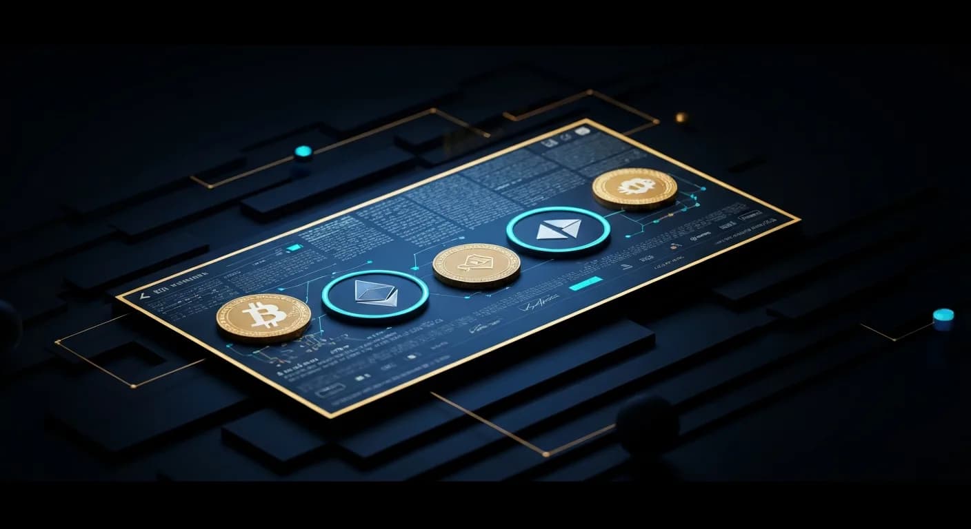 AI-generated editorial illustration for Bitcoin holds monthly gain, faces 'choppy' August as 'forced-selling' exhausted, analysts say