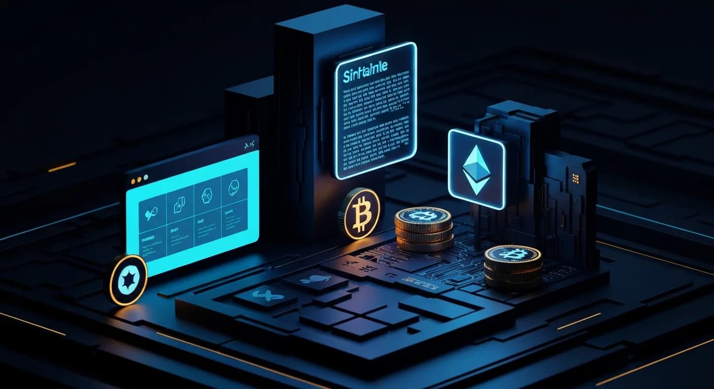 AI-generated editorial illustration for Bitcoin mining difficulty shrinks 14% from this year's high as plunging revenues force operators to pivot