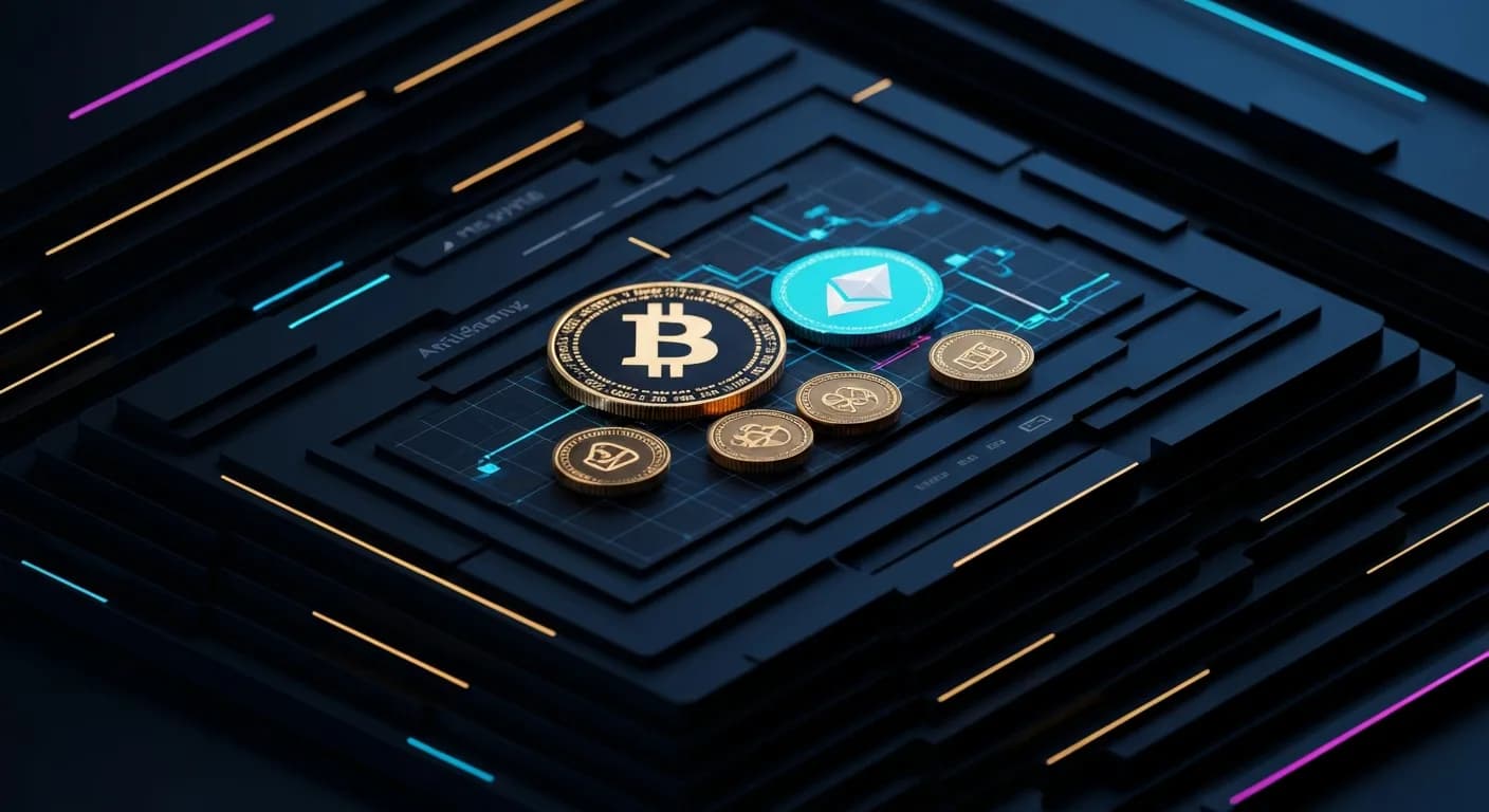 AI-generated editorial illustration for Bitcoin rally faces key test at $68,000 as 'summer slumber' grips crypto, analysts say