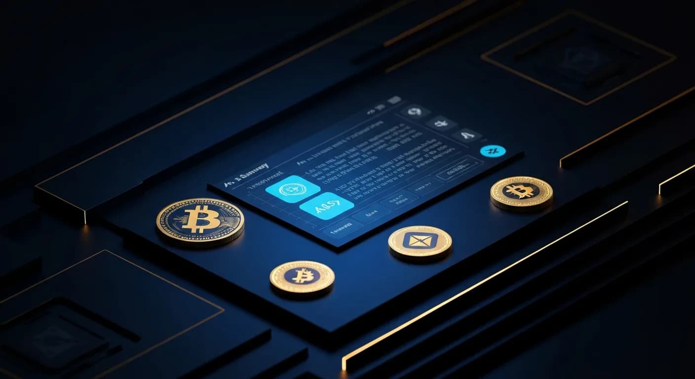 AI-generated editorial illustration for Bitcoin slips near $63,500 as traders look past CPI to Fed’s next tests