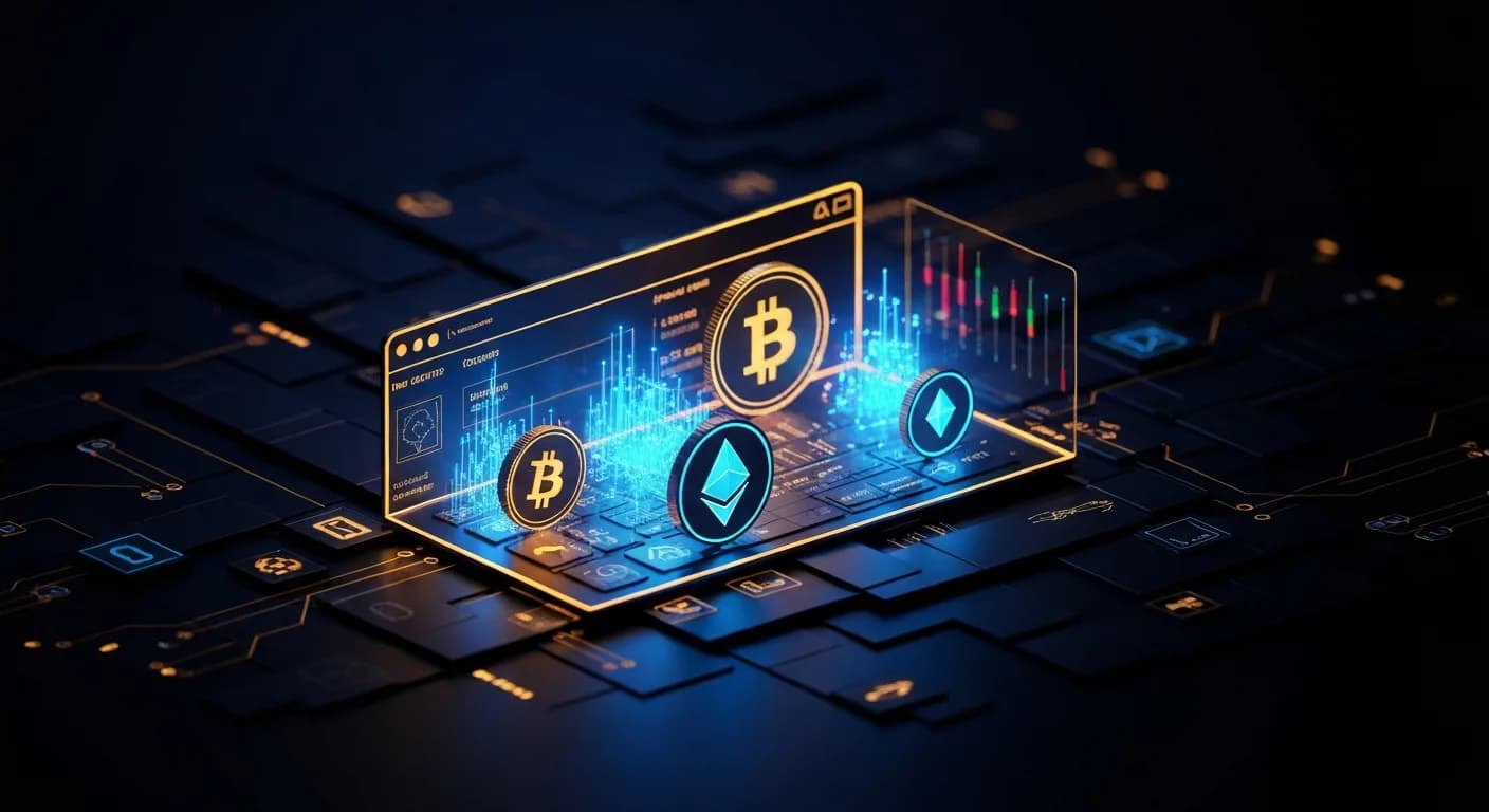 AI-generated editorial illustration for Bitcoin stuck as ETF inflows offset selling, but inflation data could spark a move