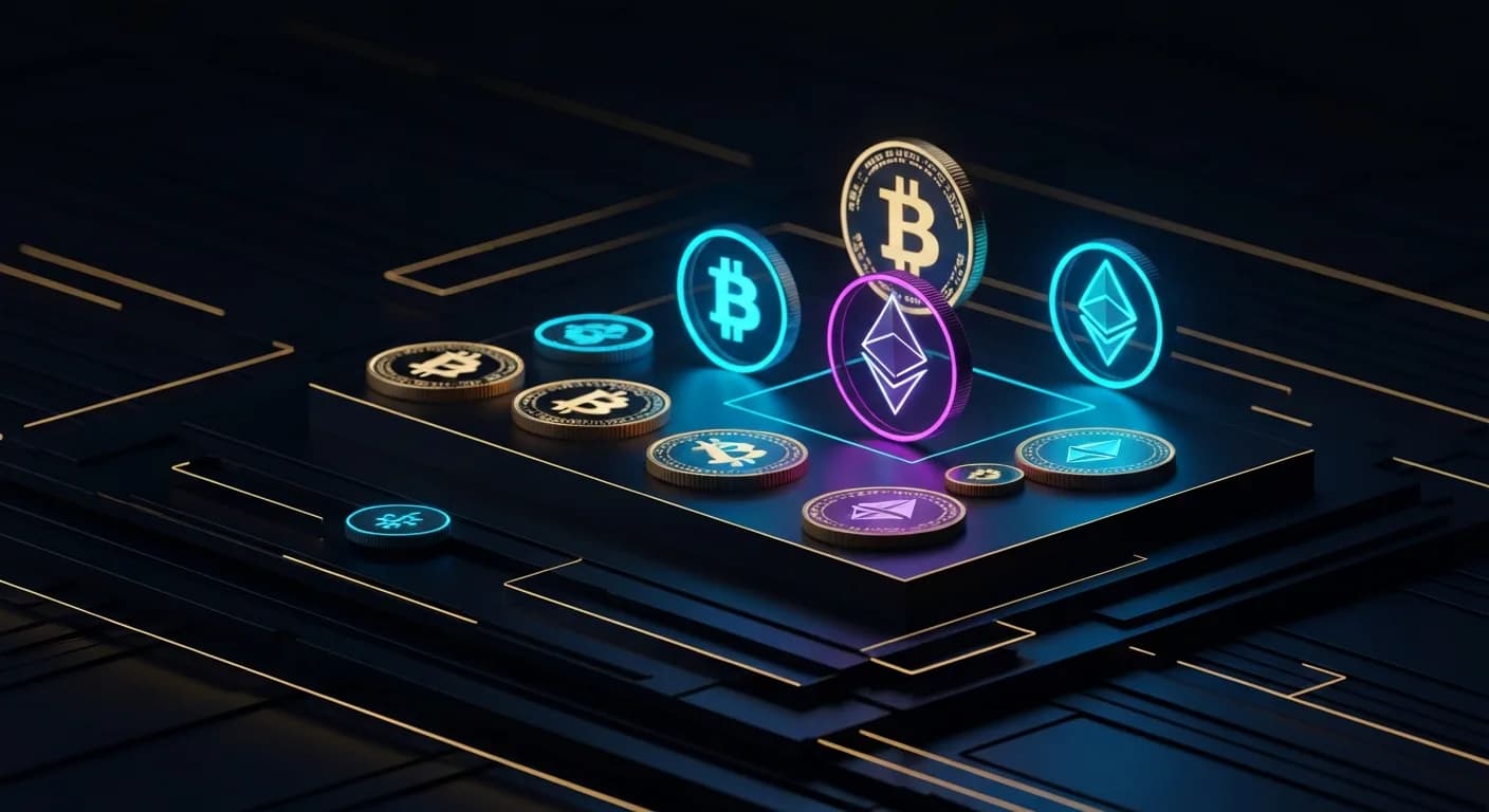 AI-generated editorial illustration for Bitmine buys more ether as Tom Lee says rising ETH/BTC ratio points to stronger crypto prices