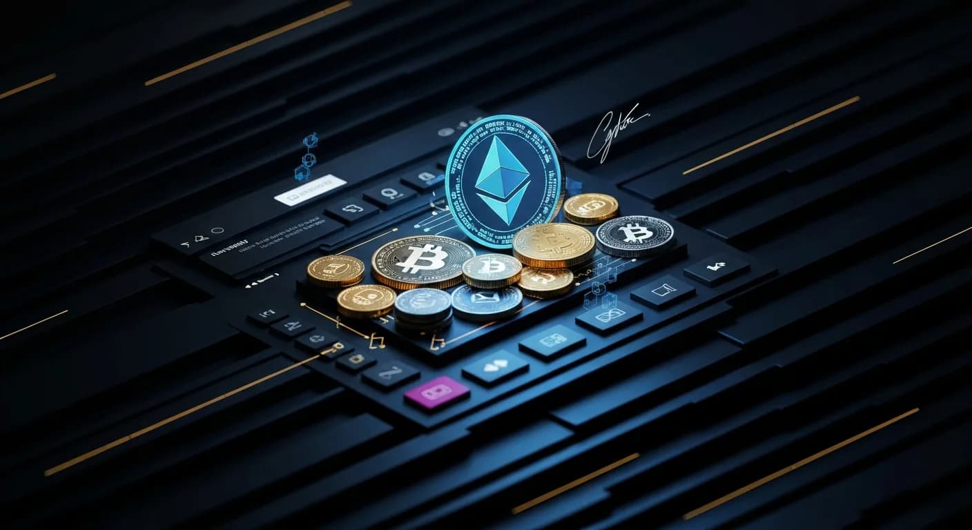 AI-generated editorial illustration for Brazil's central bank orders exchanges to delay large crypto transfers abroad