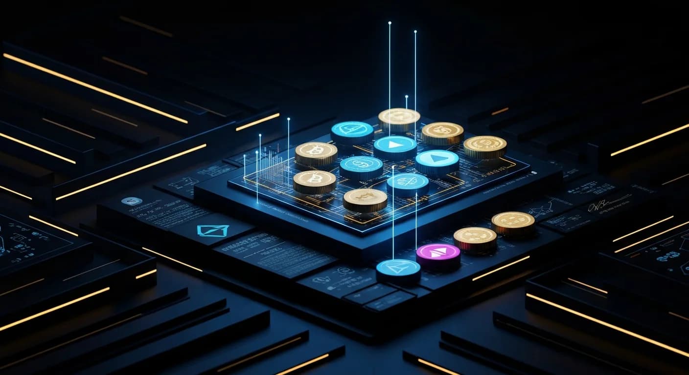 AI-generated editorial illustration for Saylor signals Strategy is ‘Back’ to Bitcoin buying