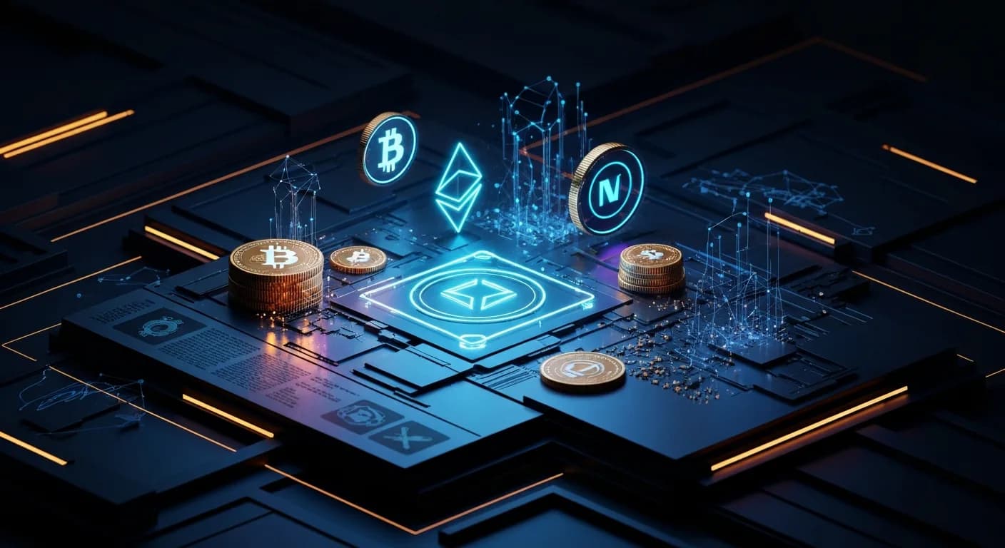 AI-generated editorial illustration for Crypto advocacy groups oppose Illinois digital asset tax in court