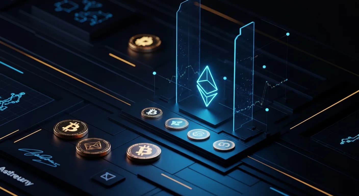 AI-generated editorial illustration for Standard Chartered plans institutional crypto custody in Singapore