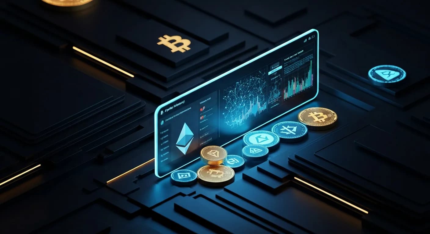 AI-generated editorial illustration for Crypto Long & Short: The crypto question isn't what to own — it's what you can survive holding