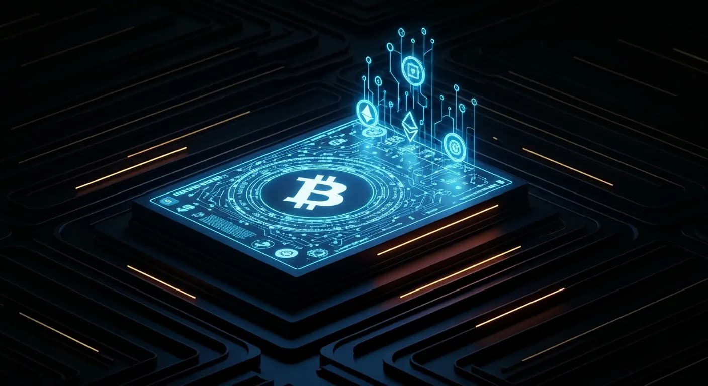 AI-generated editorial illustration for Crypto platform operator gets 15-year prison sentence in South Korea due to $50 million scam