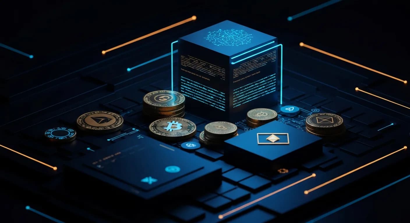 AI-generated editorial illustration for Crypto's campaign efforts see rare loss, but crypto roster in Congress likely to grow