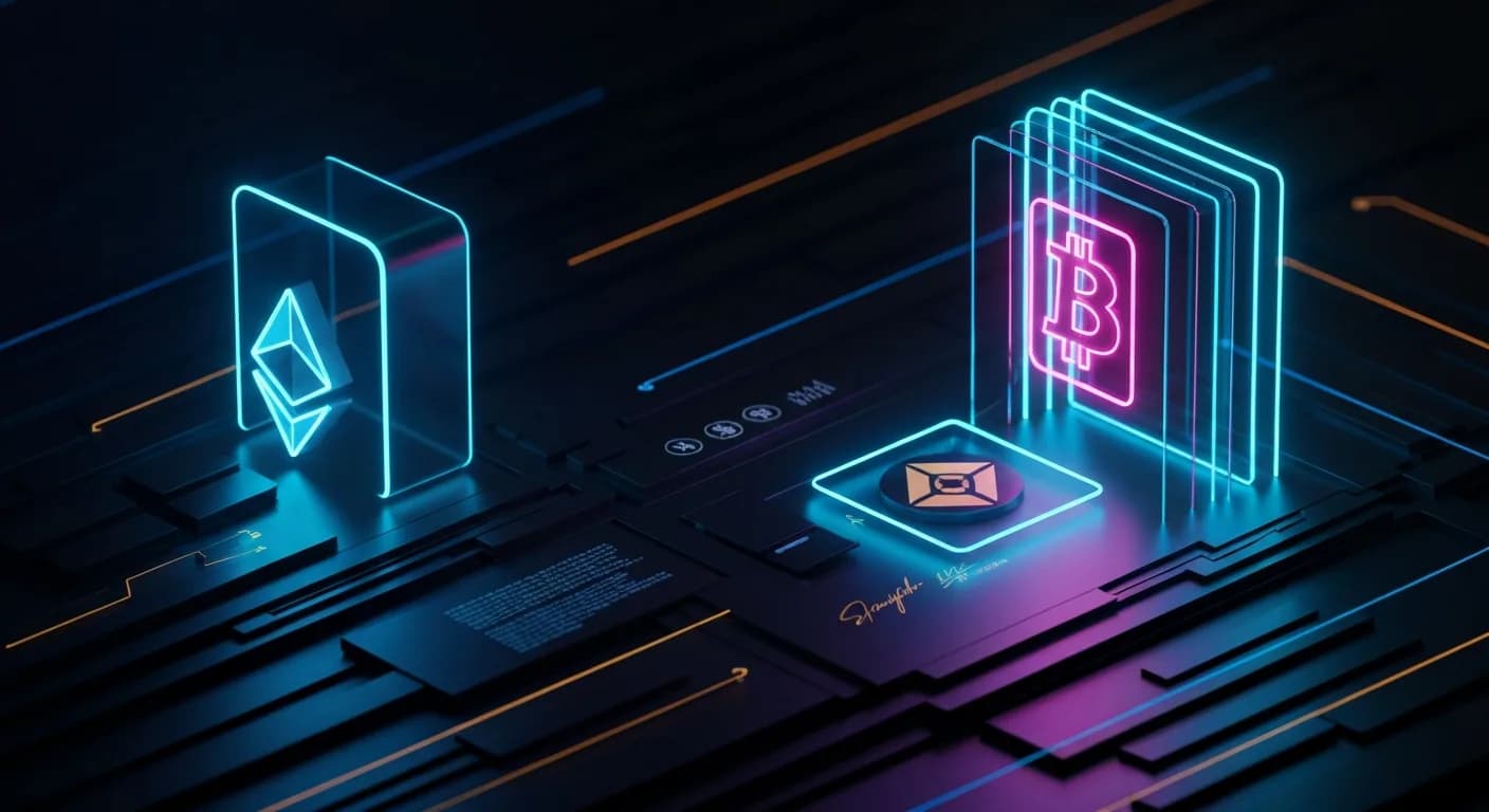 AI-generated editorial illustration for Crypto TradFi grows fivefold to $6.6B as exchanges expand into stocks, commodities: ReportA CoinGecko study points to rising demand for tokenized equities and commodities on centralized exchanges, with perpetual futures driving most of the market’s trading activity.