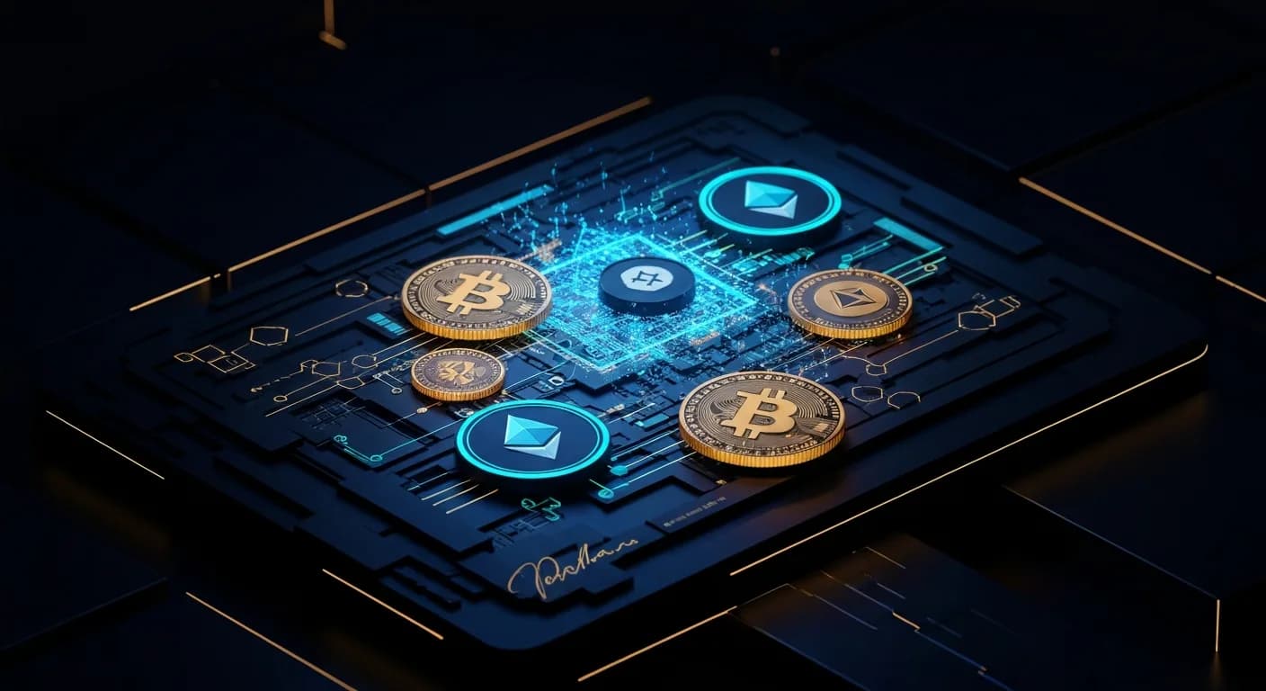 AI-generated editorial illustration for Fidelity moves to add staking, quarterly payouts to near $900 million ether ETF