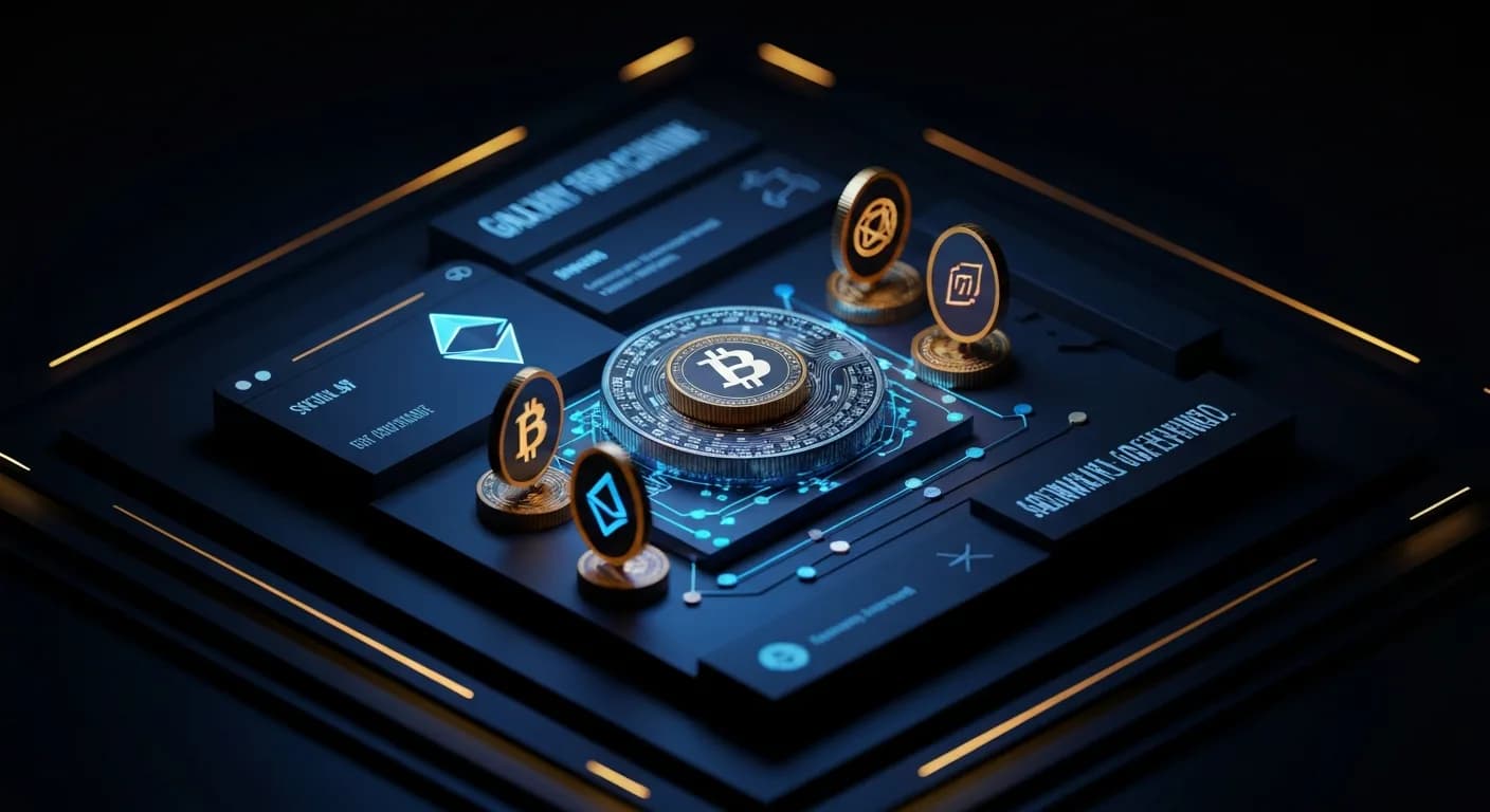 AI-generated editorial illustration for Galaxy sets up $5 million fund to help shield Bitcoin against quantum computing threats