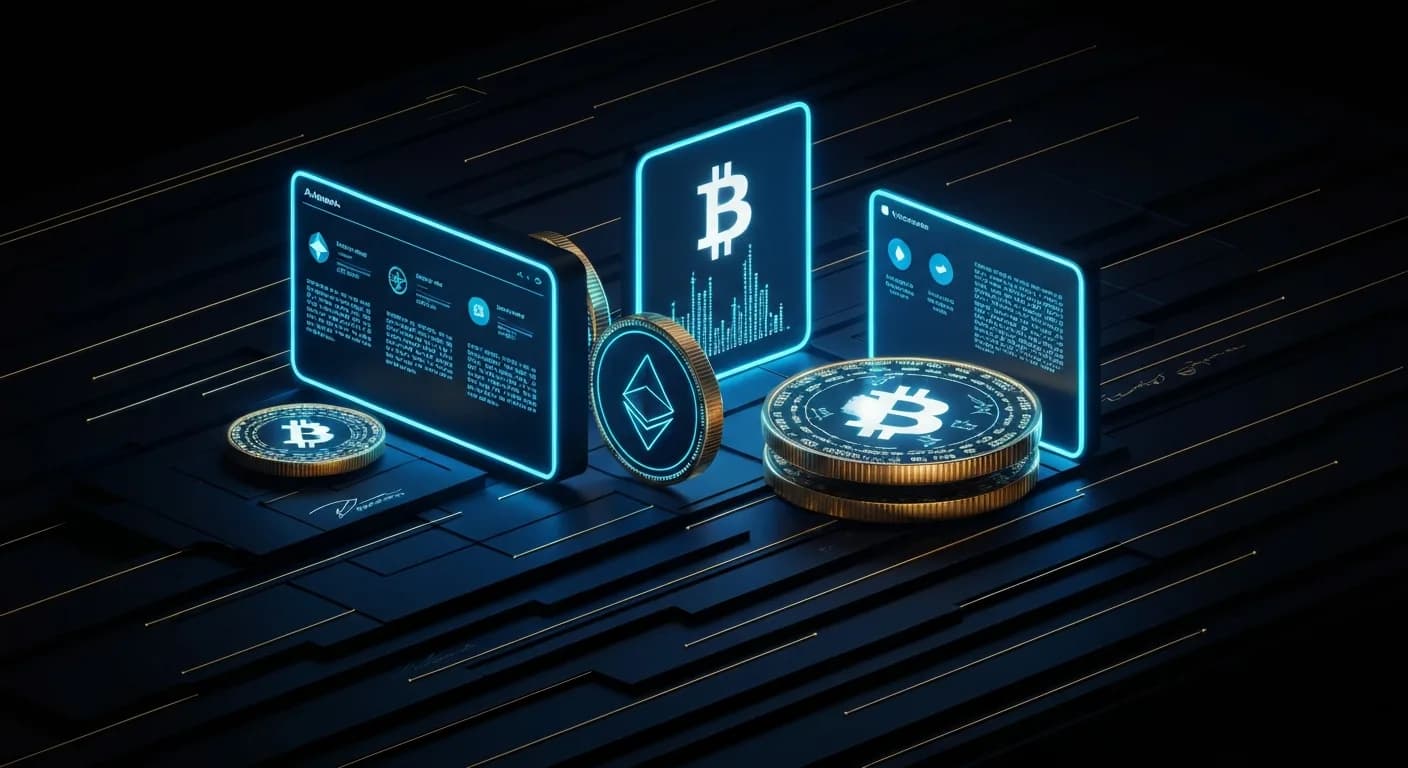 AI-generated editorial illustration for Goldman Sachs leaps into bitcoin income ETFs with $2.25 billion NEOS buyout