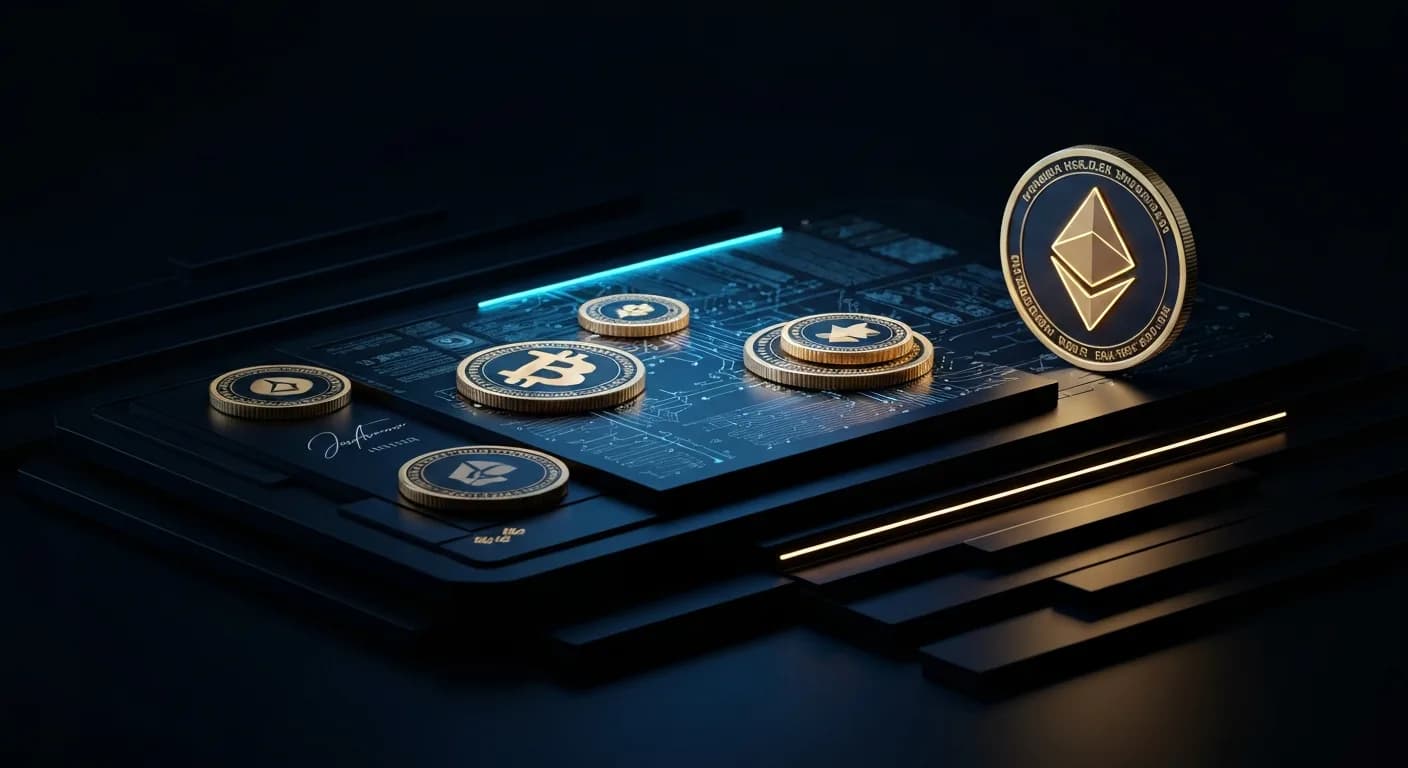 AI-generated editorial illustration for Harmony’s ONE dives 40% after an attack appears to mint tokens equal to quarter of supply