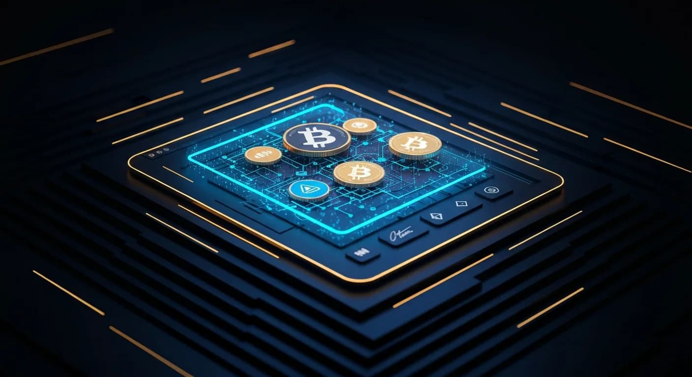 AI-generated editorial illustration for Hong Kong crypto giant HashKey merges regional exchange into oneHong Kong’s HashKey will unify its crypto exchange branches, with users from its Hong Kong, Global, Singapore and Middle East regions using the same platform.